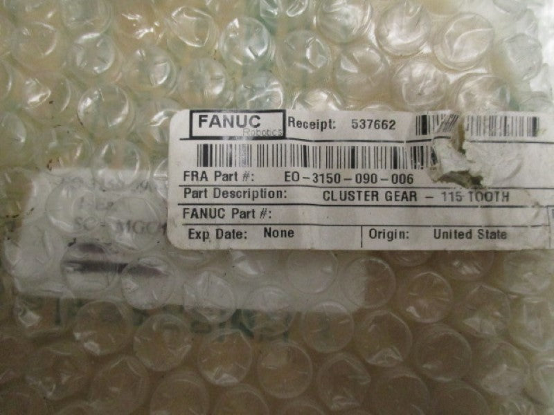 FANUC E0-3150-090-006 CLUSTER GEAR 115-TOOTH  NSMP