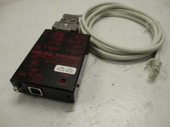 SACOM USB-485I RJ45-DS9P ISOLATED USB ADAPTER * NEW IN BOX *
