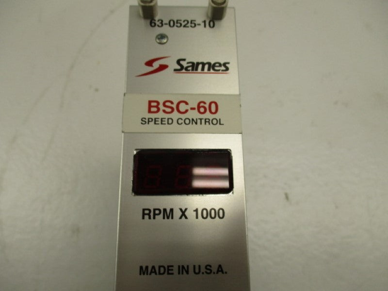 SAMES BSC6072-0524-01 SPEED CONTROLLER UNMP