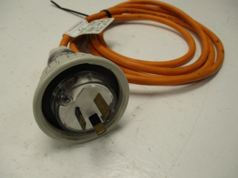 CLIPSAL 56P310 10A 250VAC PLUG WITH CABLE  UNMP