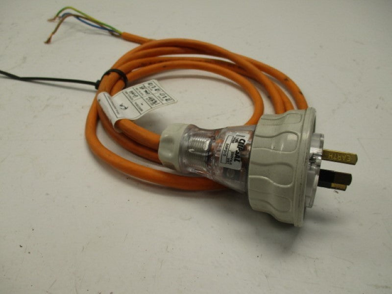 CLIPSAL 56P310 10A 250VAC PLUG WITH CABLE  UNMP