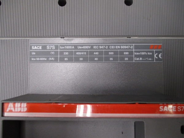 ABB SACE-PR211 CIRCUIT BREAKER 1600A  NSNP