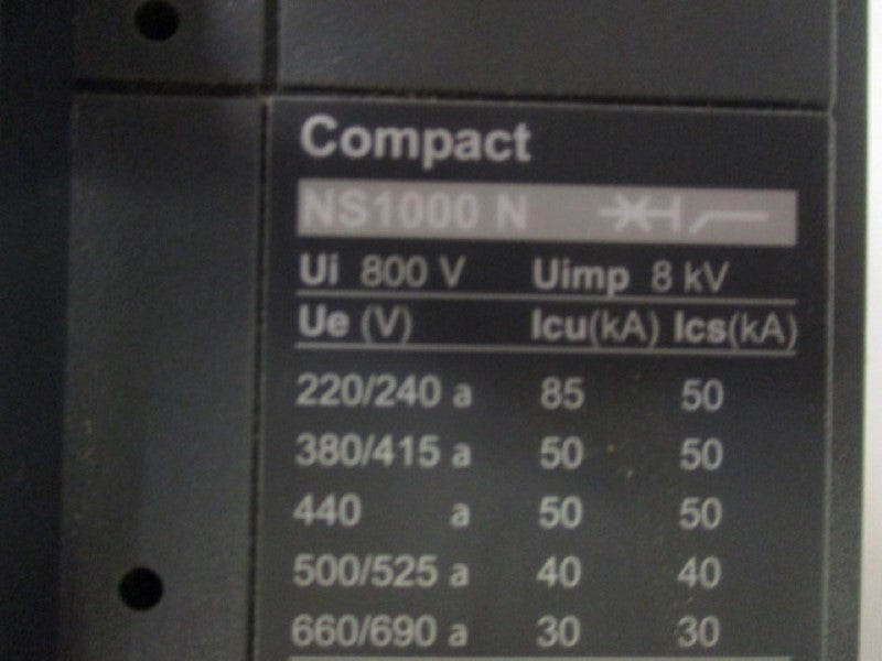 SCHNEIDER ELECTRIC NS1000N  NSNP