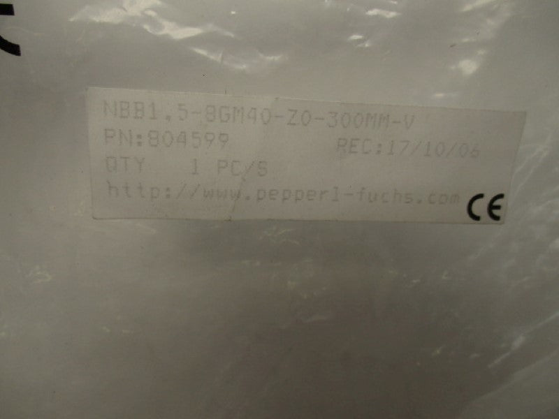 PEPEPRL + FUCHS 804599 INDUCTIVE SENSOR   NSMP