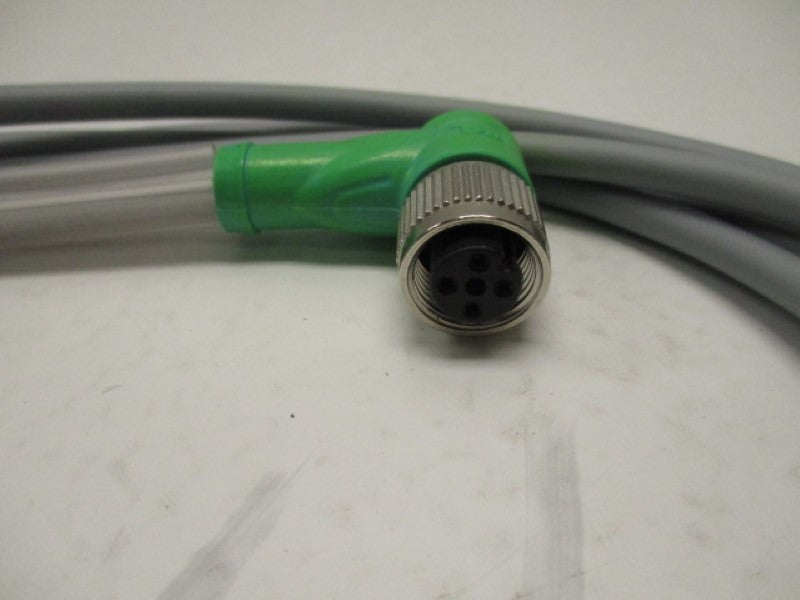 PEPEPRL + FUCHS 098854 V1-W-2M-PUR-V1-G CABLE CONNECTOR  * NEW IN FACTORY BAG *