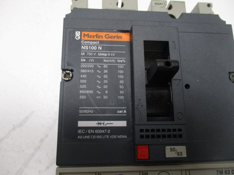 MERLIN GERIN NS100N 30A 790V  NSMP