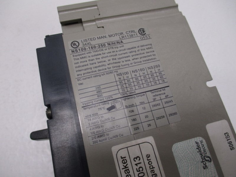 MERLIN GERIN NS100N 30A 790V  NSMP