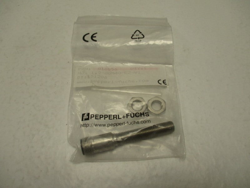 PEPEPRL + FUCHS NJ1.5-8GM40-E2-V1 INDUCTIVE SENSOR* NEW IN FACTORY BAG *