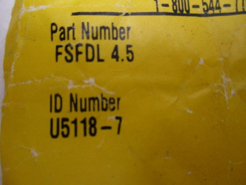 TURCK FSFDL4.5 EUROFAST RECEPTACLE  UNMP