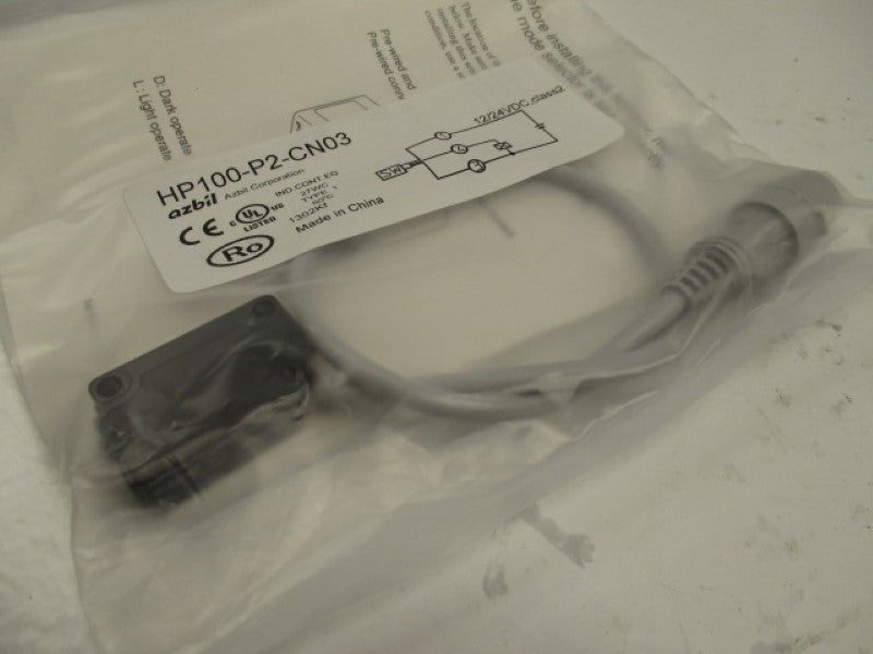 AZBIL HP100-P2-CN03 SENSOR 12/24VDC * NEW IN FACTORY BAG *