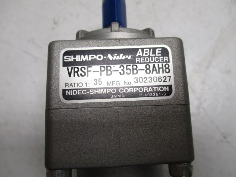 NIDEC-SHIMPO VRSF-PB-35B-8AH8 ABLE REDUCER RATIO 1:35  NSNP