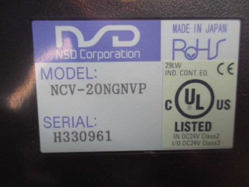NSD NCV-20NGNVP OUTPUT CONVERTER   NSNP
