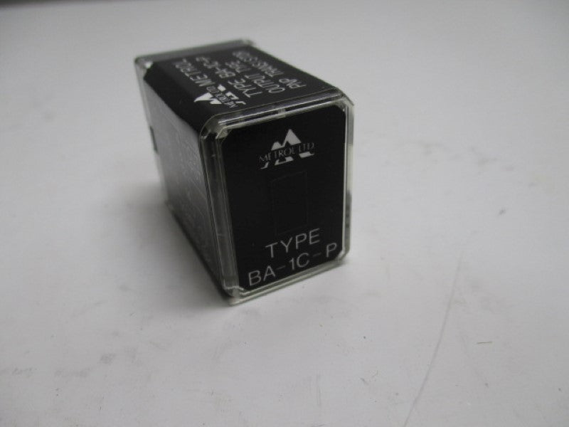 METROL BA-1C-P RELAY 24VDC  NSNP