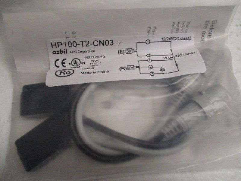 AZBIL HP100-T2-CN03 PROXIMITY SWITCH 12/24VDC  NSMP
