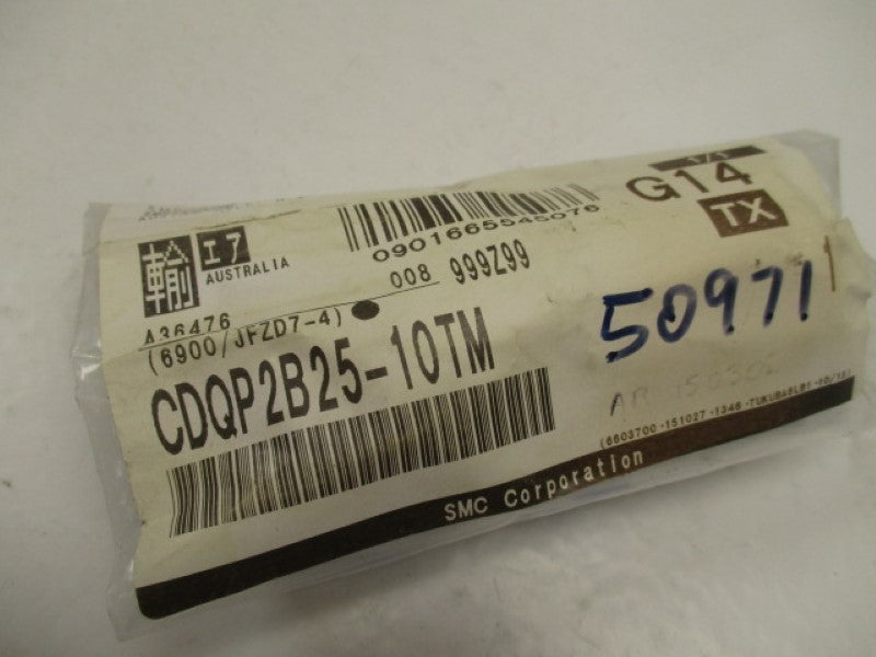 SMC CDQP2B25-10TM BASE CYLINDER  NSMP