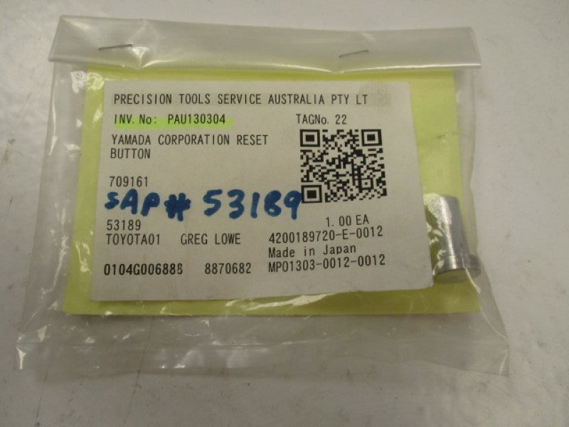 YAMADA 709161 RESET BUTTON  NSMP