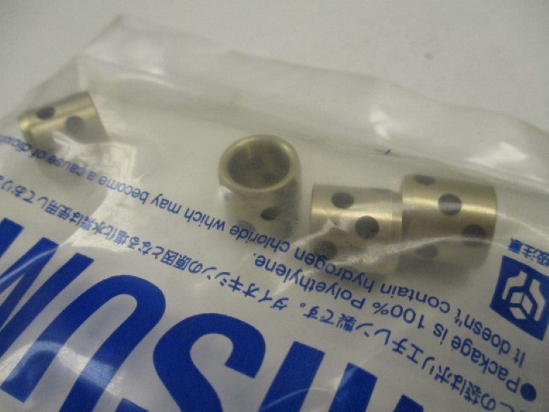 MISUMI MPBZ8-12 OIL FREE BUSH (PKG OF 4) * NEW IN FACTORY BAG *