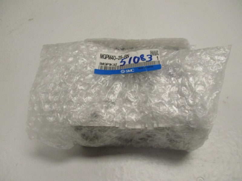 SMC MGPM40-25-RN END LOCK SLIDE GUIDE CYLINDER   NSMP