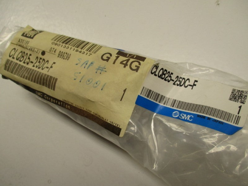 SMC CLQB25-25DC-F THIN CYLINDER W/LOCK  NSMP