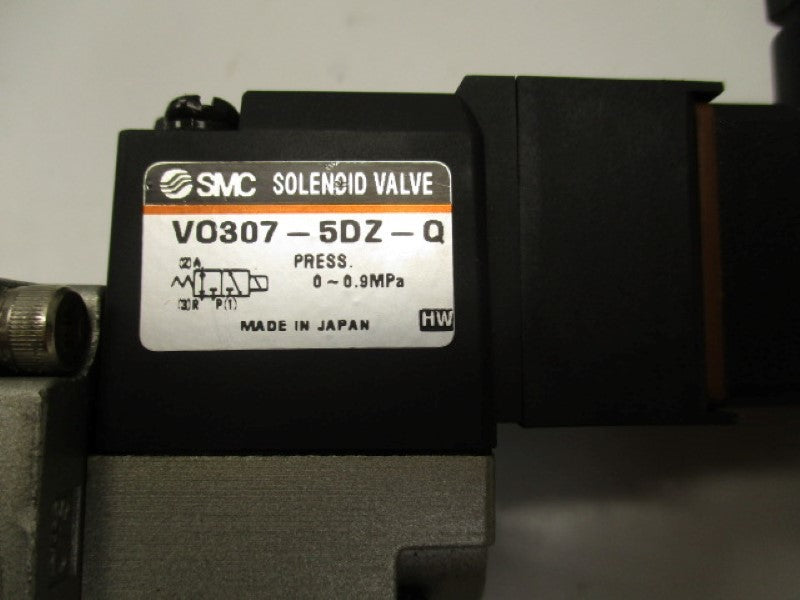 SMC VNC211A VO307-5DZ-Q  PROCESS VALVE 24VDC NSNP