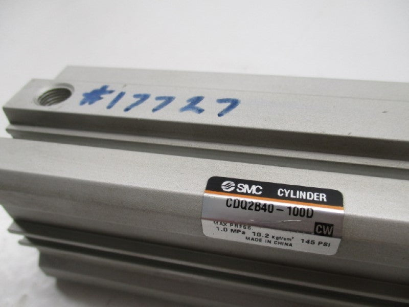 SMC CDQ2B40-100D COMPACT CYLINDER  UNMP
