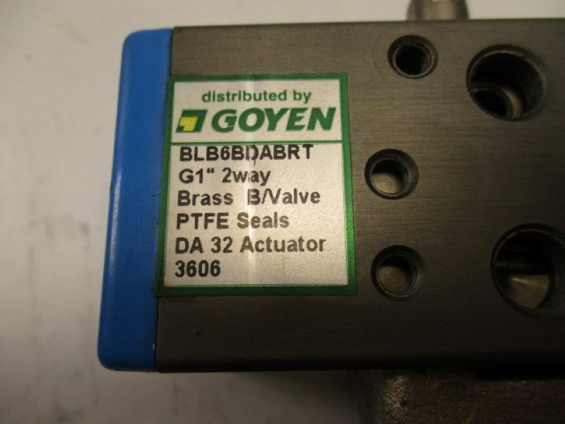 GOYEN BLB6BDABRT 80DA0007 PNUEMATIC AIR ACTUATOR  NSNP
