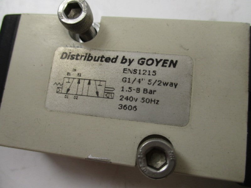 GOYEN ENS1215 VALVE 240V  UNMP
