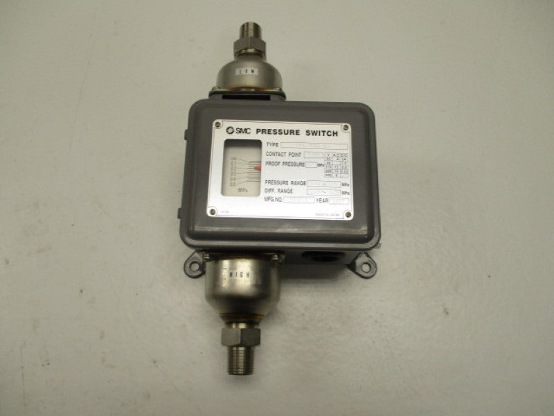 SMC OPL-550-2S PRESSURE SWITCH 0.05-0.5 MPA  NSNP