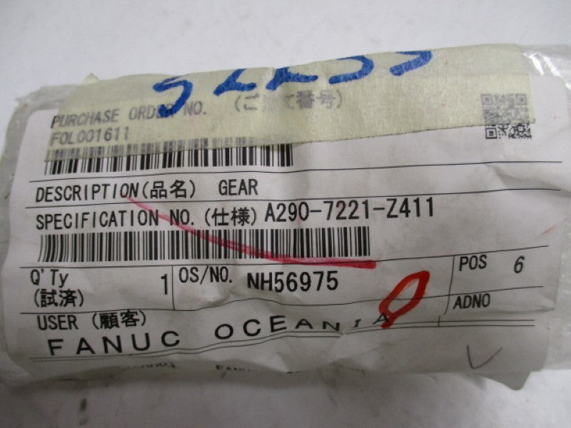 FANUC A290-7721-Z411 GEAR  NSNP