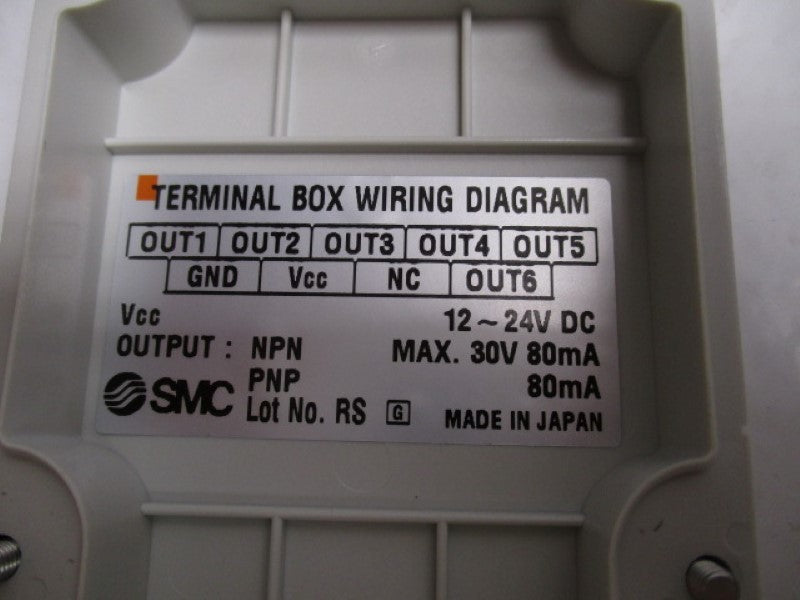 SMC ISA2 TERMINAL BOX WIRING DIAGRAM (AS PICTURED)  NSNP