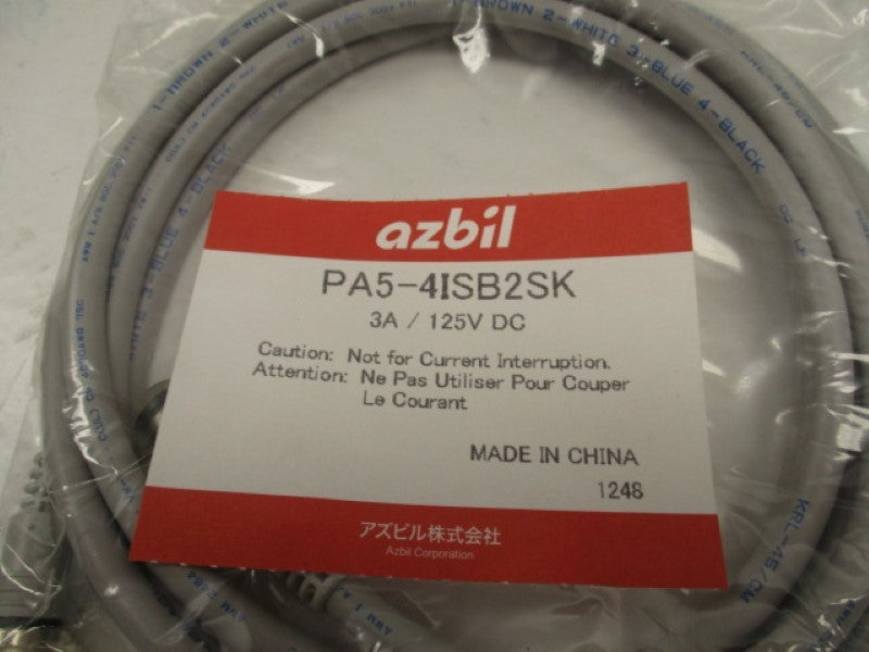 AZBIL PA5-4ISB2SK CONNECTOR CABLE 3A 125VDC  NSMP