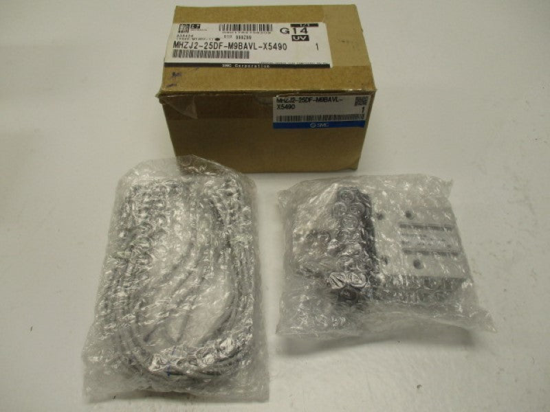 SMC MHZJ2-25DF-M9BAVL-X5490 GRIPPER CYLINDER  NSMP