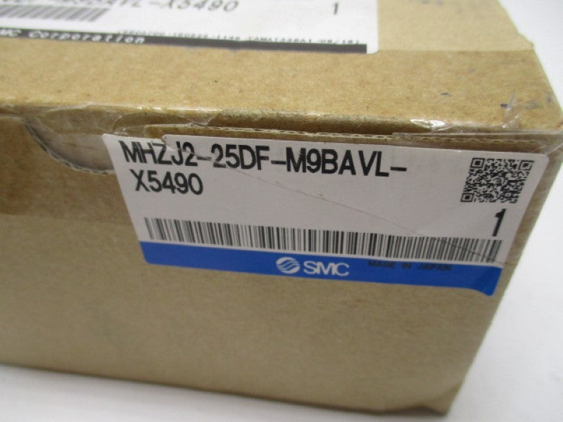 SMC MHZJ2-25DF-M9BAVL-X5490 GRIPPER CYLINDER  NSMP