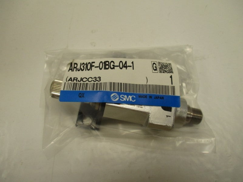 SMC ARJ310F-01BG-04-1 MINIATURE REGULATOR WITH FITTING 1/8"  NSMP