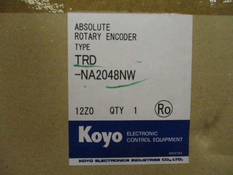 KOYO TRD-NA2048NW ABSOLUTE ROTARY ENCODER  NSMP