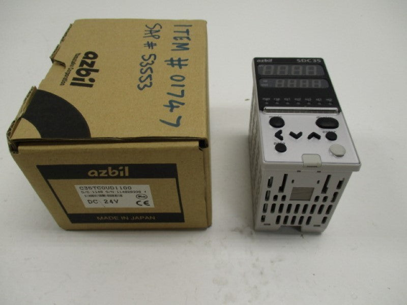 AZBIL SDC35 C35TC0UD1100 DIGITAL INDICATOR CONTROLLER 24VDC  NSMP