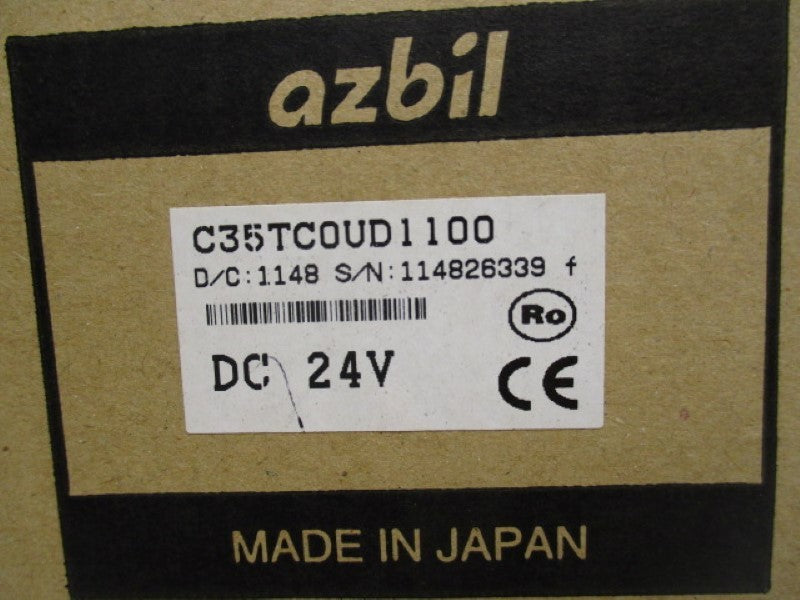 AZBIL SDC35 C35TC0UD1100 DIGITAL INDICATOR CONTROLLER 24VDC  NSMP