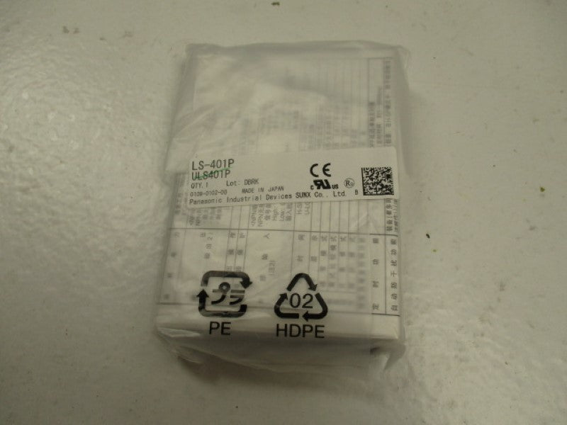 PANASONIC LS-401P PHOTOELECTRIC LASER SENSOR  * NEW IN FACTORY BAG *