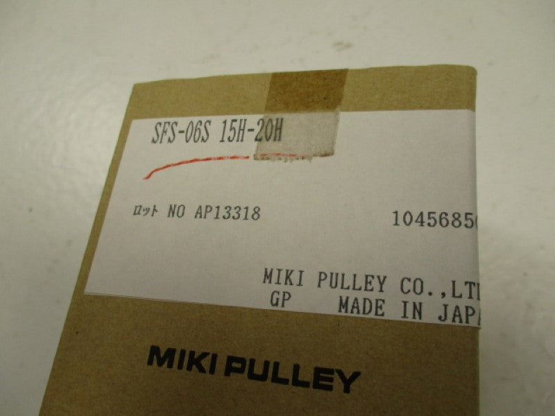 MIKI PULLEY SFS-06S 15H-20H SERVOFLEX  NSMP
