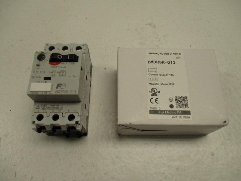 FUJI ELECTRIC BM3RSR-013 MOTOR STARTER 9-13A  NSMP