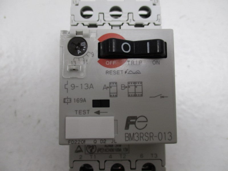 FUJI ELECTRIC BM3RSR-013 MOTOR STARTER 9-13A  NSMP