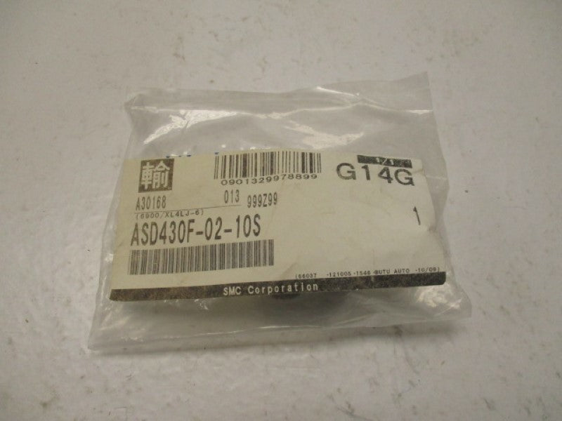 SMC ASD430F-02-10S DUAL SPEED CONTROLLER  NSMP