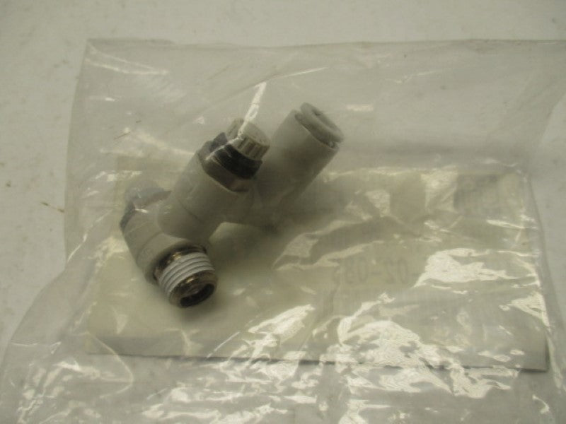 SMC ASD430F-02-08S DUAL SPEED CONTROLLER  NSMP