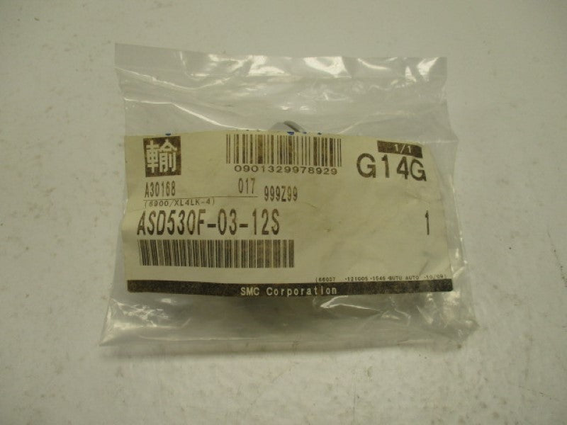 SMC ASD530F-03-12S DUAL SPEED CONTROLLER  NSMP