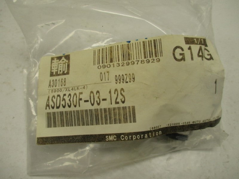 SMC ASD530F-03-12S DUAL SPEED CONTROLLER  NSMP