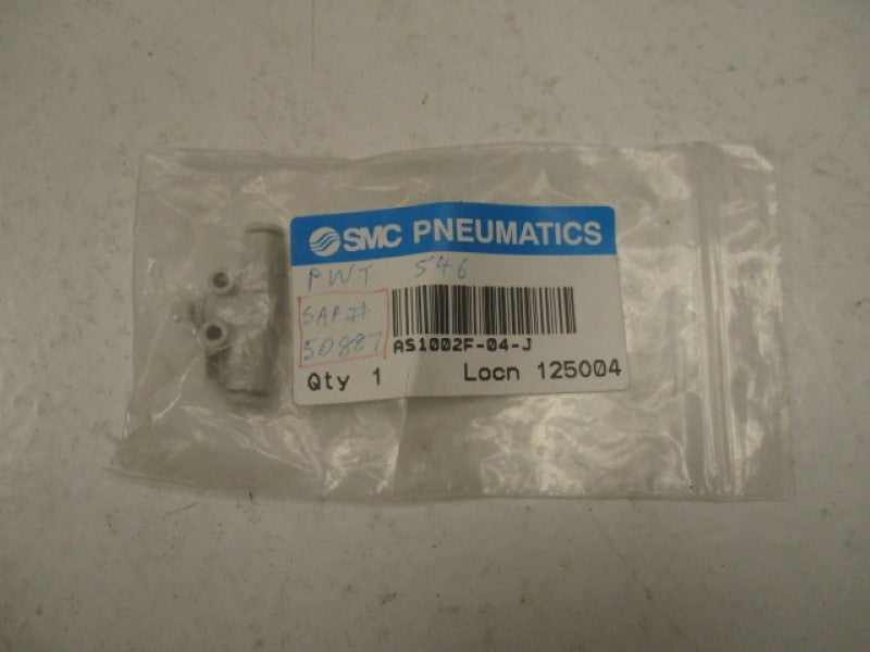 SMC AS1002F-04-J FLOW CONTROL WITH FITTING  NSMP