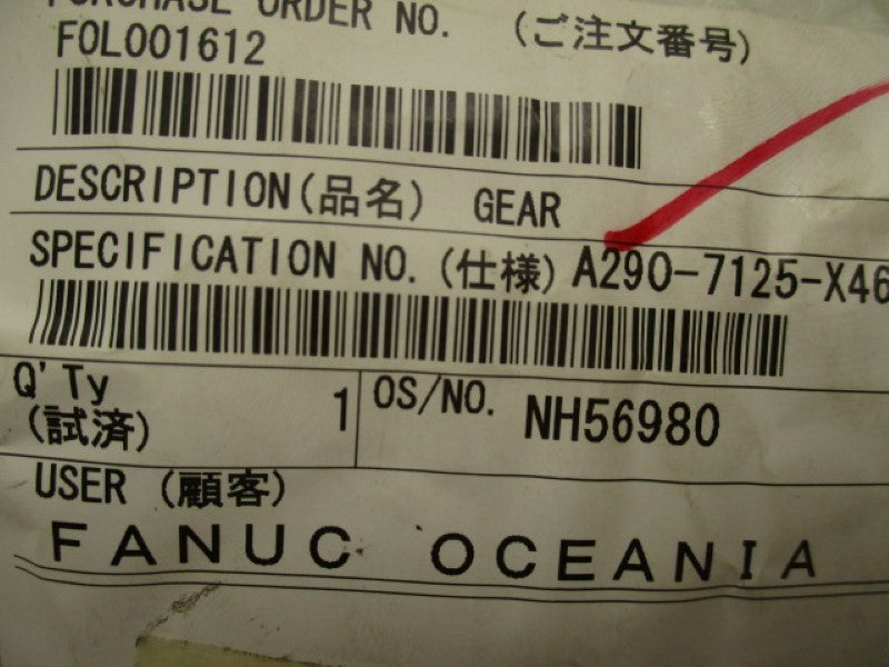 FANUC A290-7125-X461  NSNP