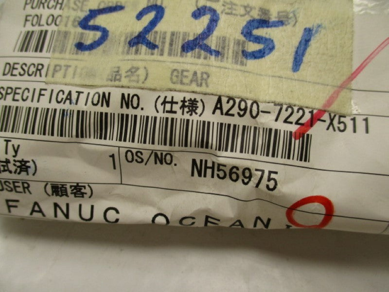 FANUC A290-7221-X511  NSNP