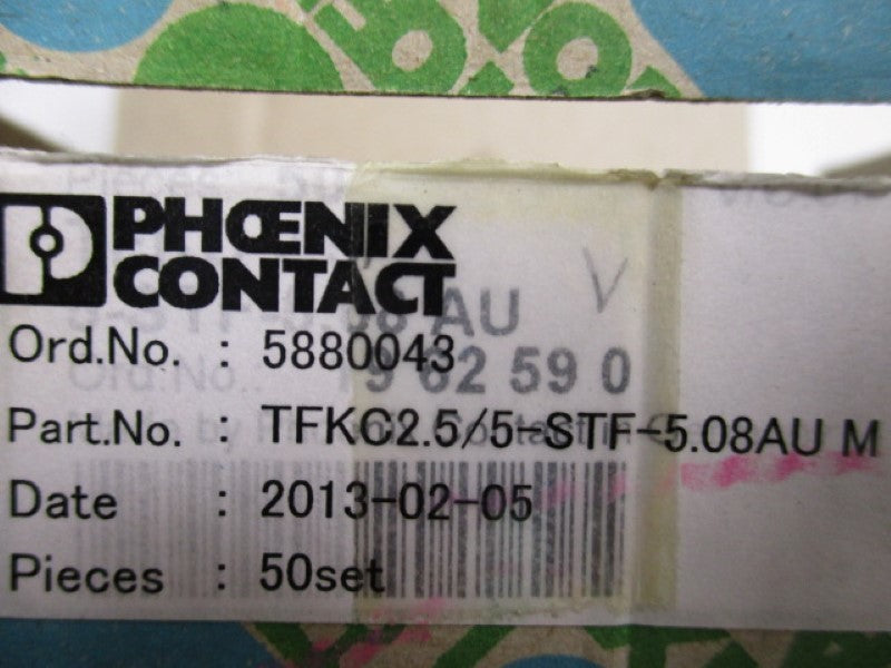 PHOENIX CONTACT TFKC2.5/5-STF-5.08AU  NSNP