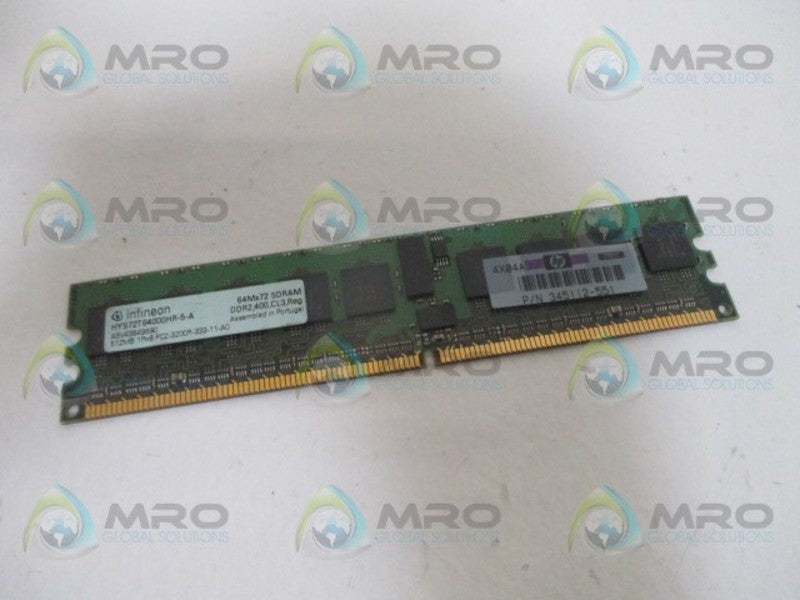 INFINEON HYS72T64000HR-5-A RAM MEMORY  UNMP